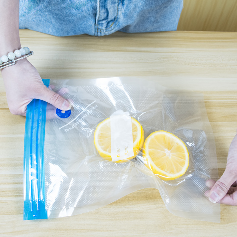 Transparent vacuum bag food packaging bag sealed compression bag ziplock bag